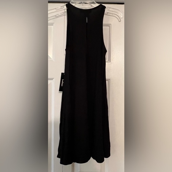 Lulus Women's Tupelo Honey Black Swing Jersey Mini Dress NWT XS #1516 - Picture 9 of 9